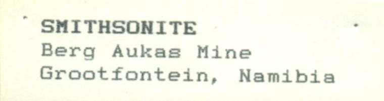 SMITHSONITE