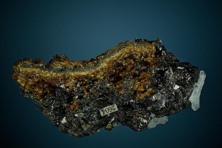 SPHALERITE on ANDRADITE