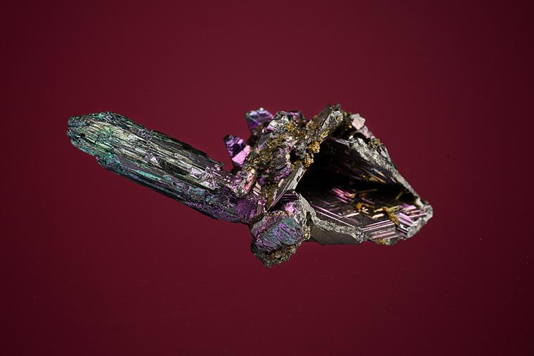 STEPHANITE on POLYBASITE