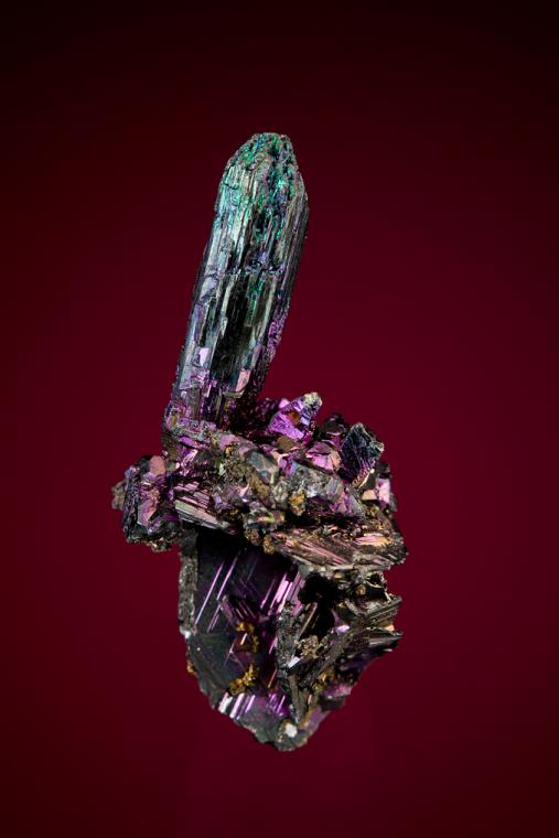 STEPHANITE on POLYBASITE