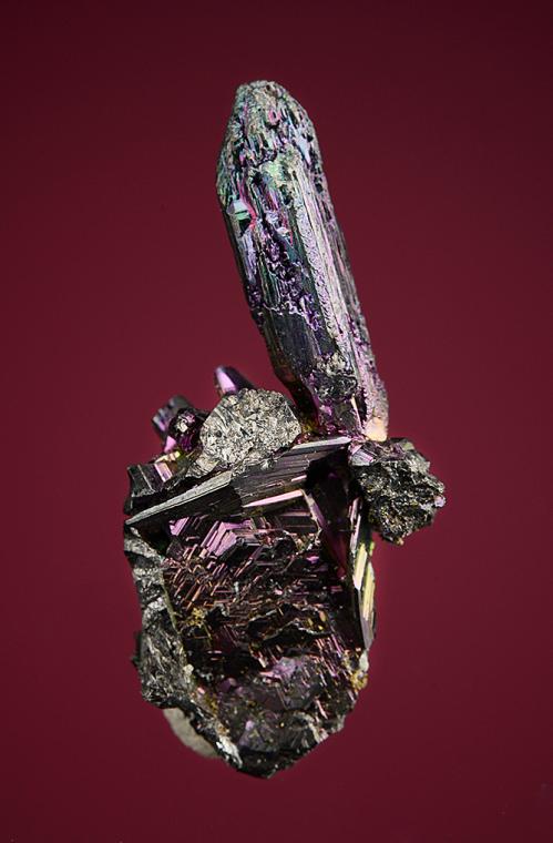 STEPHANITE on POLYBASITE
