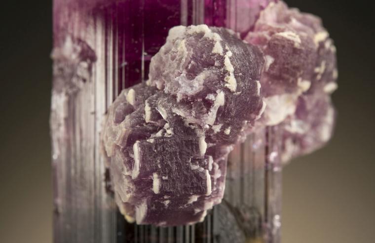 ELBAITE with LEPIDOLITE