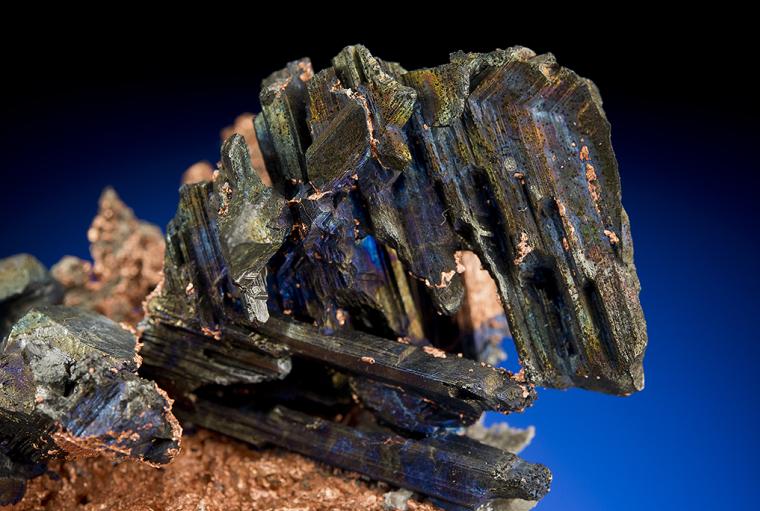 CHALCOCITE with COPPER