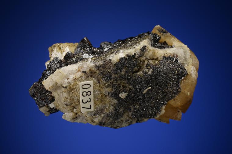 CALCITE and DOLOMITE on SPHALERITE