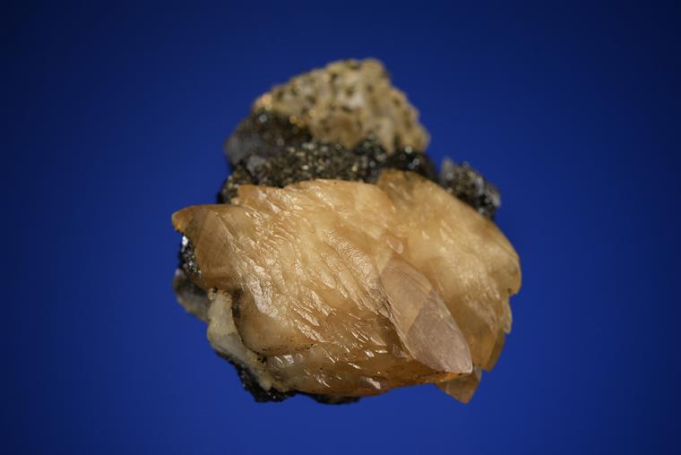 CALCITE and DOLOMITE on SPHALERITE