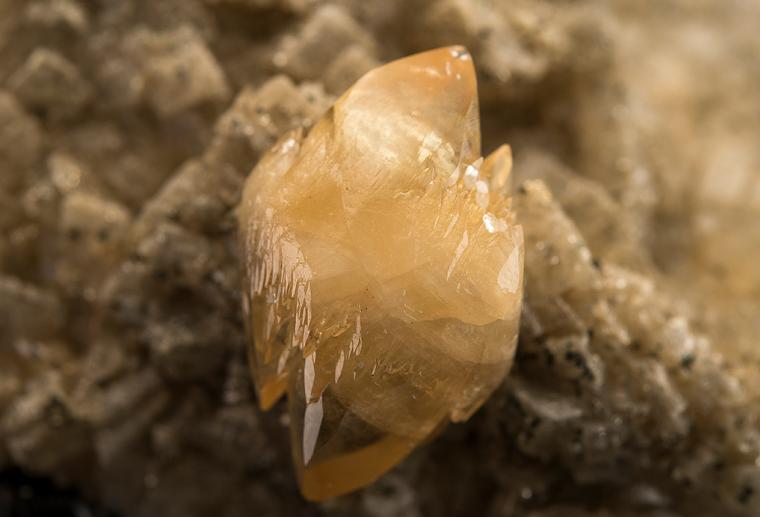 CALCITE on DOLOMITE