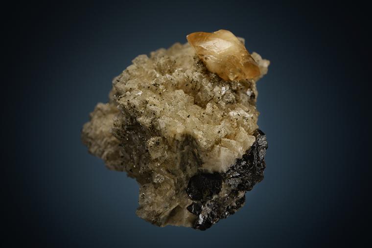 CALCITE on DOLOMITE