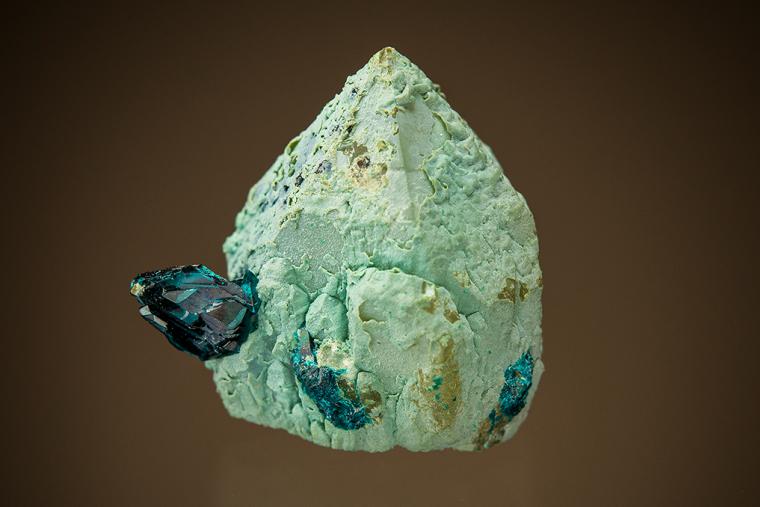 VESZELYITE on QUARTZ