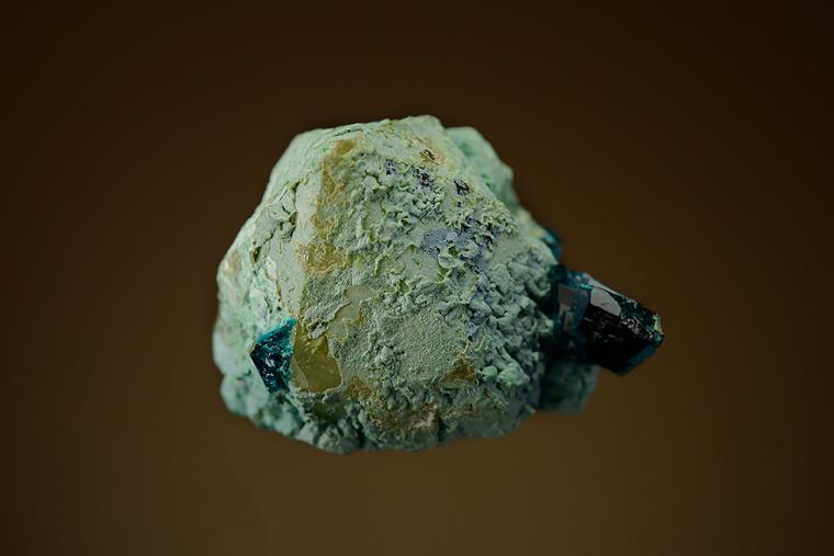 VESZELYITE on QUARTZ