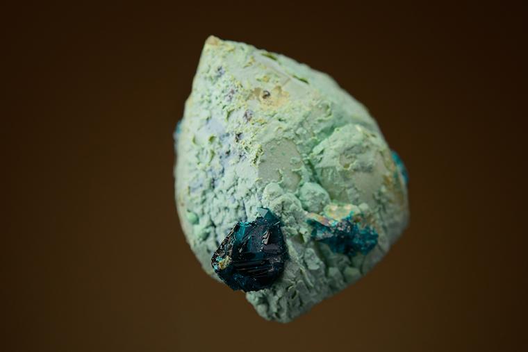 VESZELYITE on QUARTZ