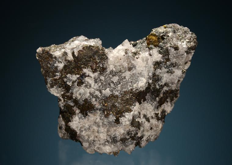 STOTTITE (type locality) with CHALCOCITE and LUDLOCKITE (type locality)