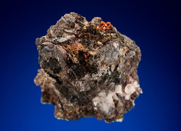 TSUMCORITE (type locality) with JAMESITE (type locality)