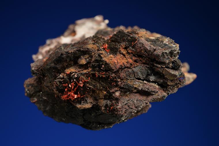 TSUMCORITE (type locality) with JAMESITE (type locality)