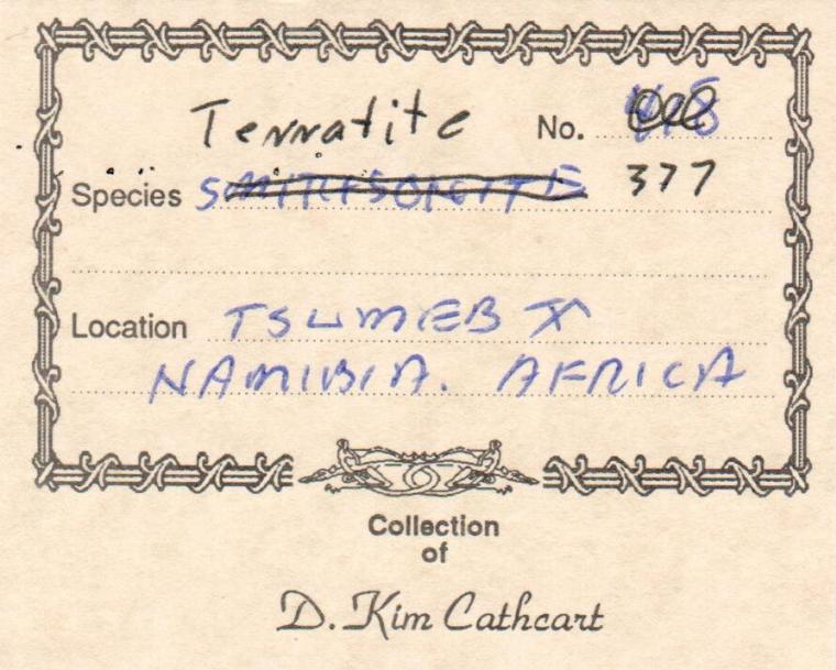 TENNANTITE on QUARTZ