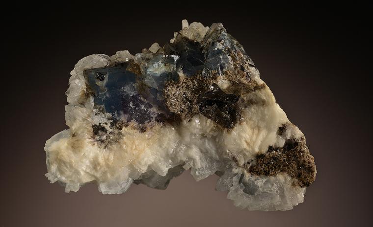 BARITE on FLUORITE