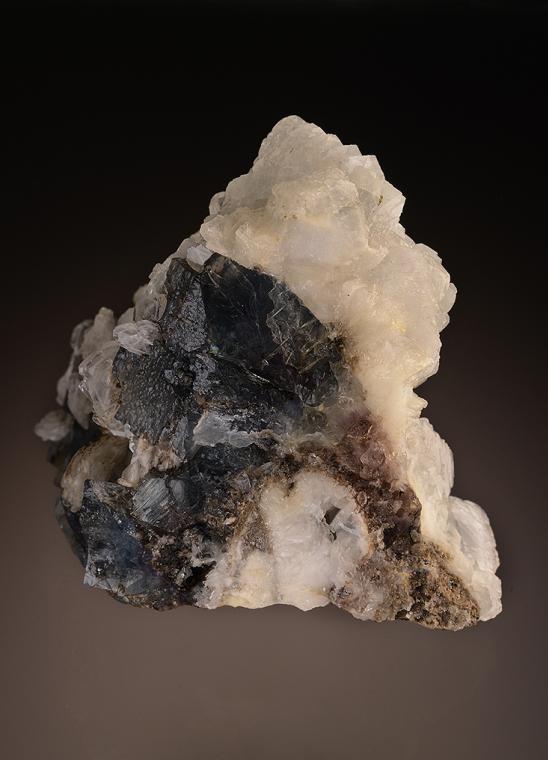BARITE on FLUORITE