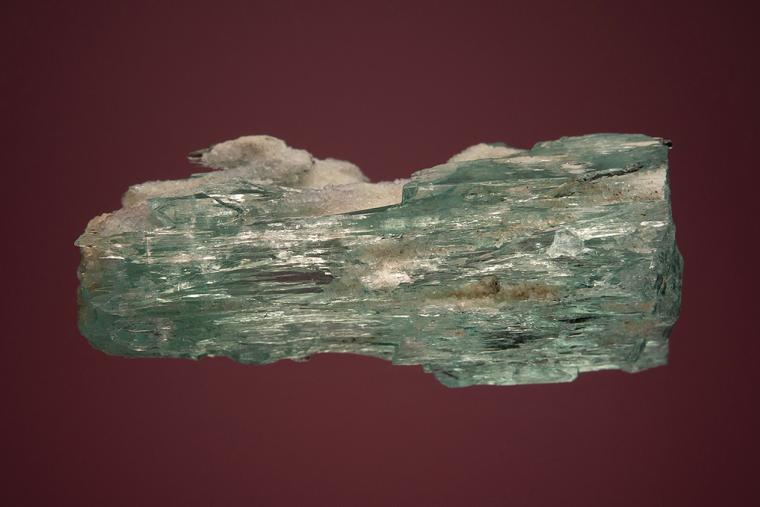 BERYL var. Aquamarine with FLUORITE and BERTRANDITE