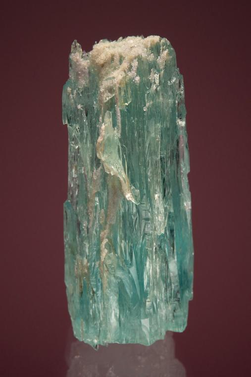 BERYL var. Aquamarine with FLUORITE and BERTRANDITE