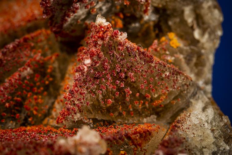 COMANCHEITE on CALCITE