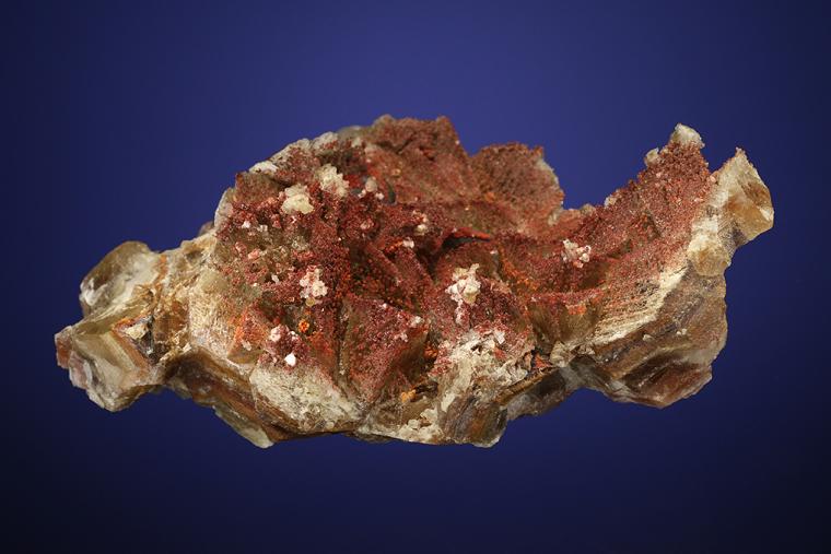 COMANCHEITE on CALCITE