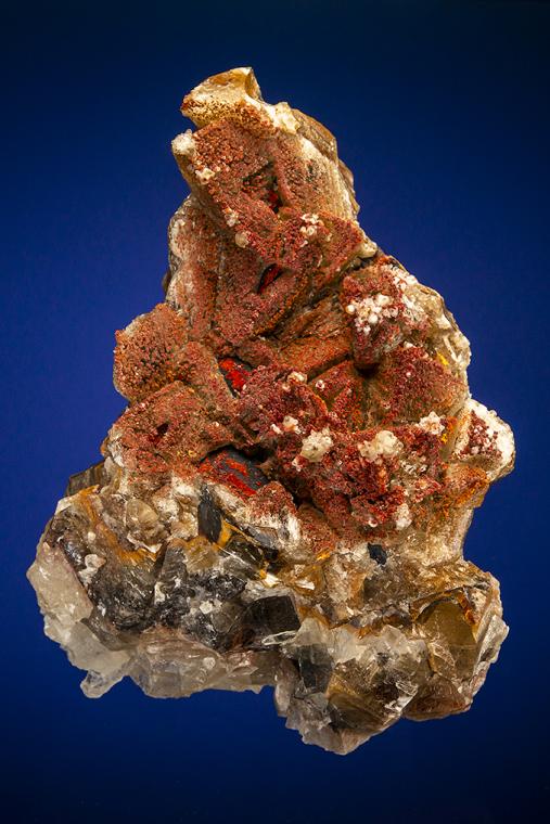 COMANCHEITE on CALCITE