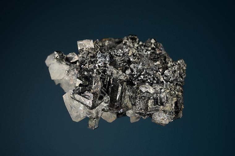 ACANTHITE with APOPHYLLITE