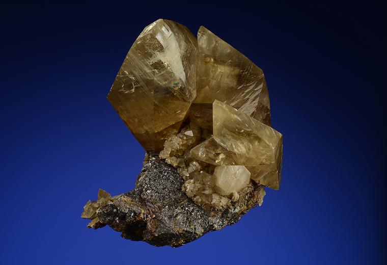 CALCITE on SPHALERITE