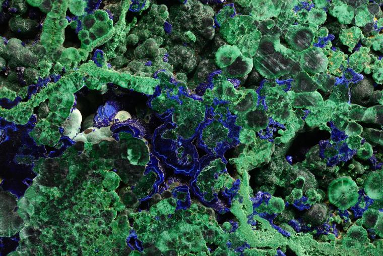 MALACHITE with AZURITE