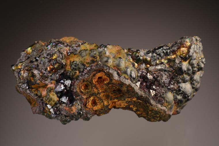 CUPRITE with DELAFOSSITE on GOETHITE