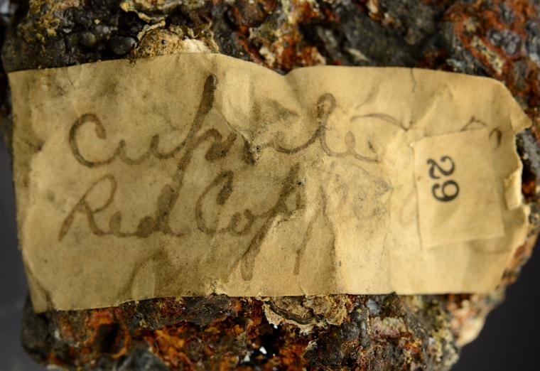 CUPRITE with DELAFOSSITE