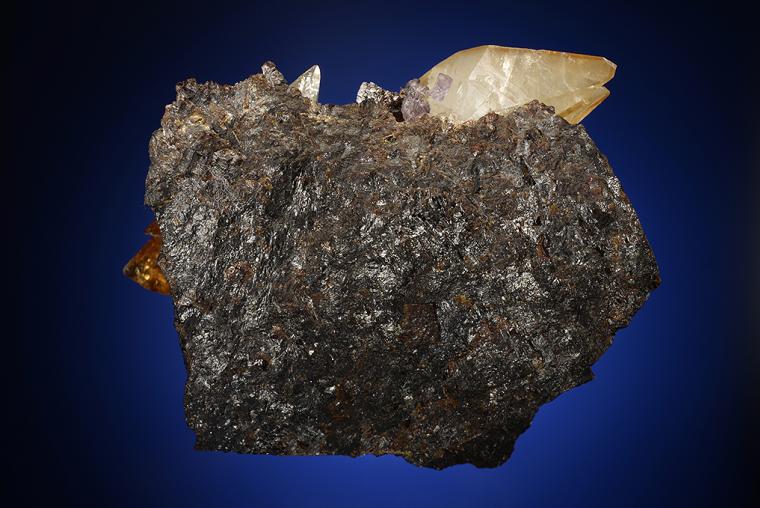 CALCITE on SPHALERITE