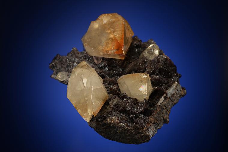 CALCITE on SPHALERITE