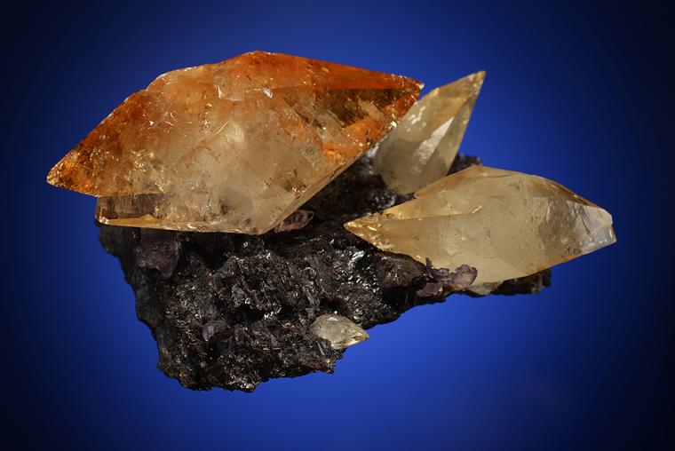 CALCITE on SPHALERITE