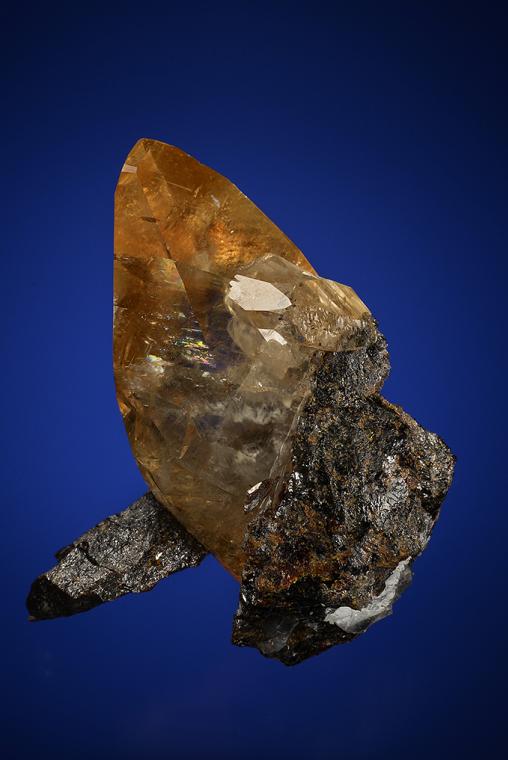 CALCITE with SPHALERITE