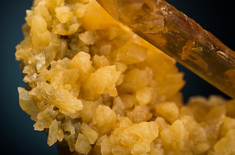 BARITE on CALCITE