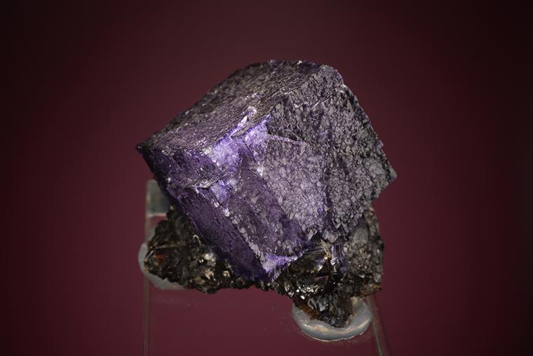 FLUORITE on SPHALERITE