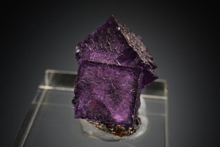 FLUORITE on SPHALERITE