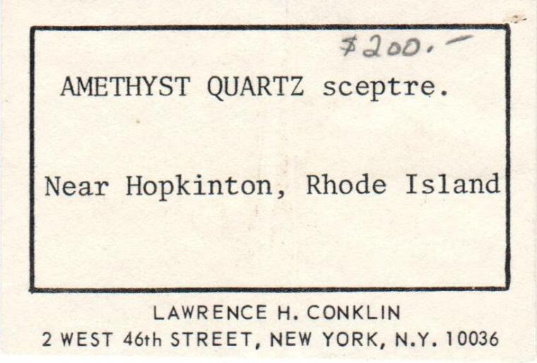 QUARTZ  var. Amethyst