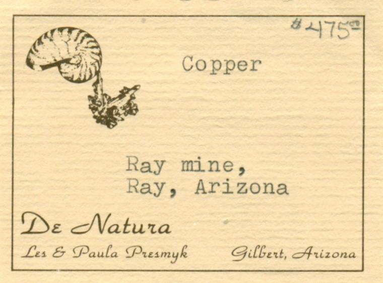 COPPER (SPINEL law twin)