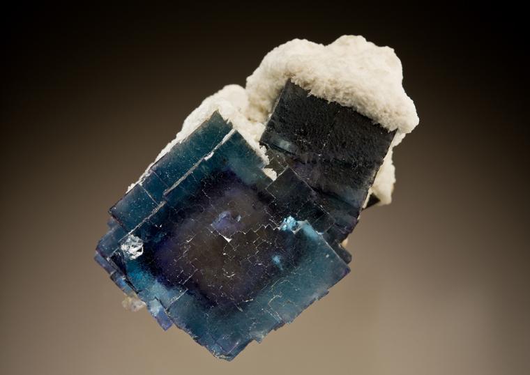 BARITE on FLUORITE