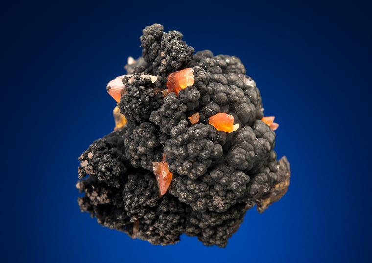 RHODOCHROSITE with GOETHITE