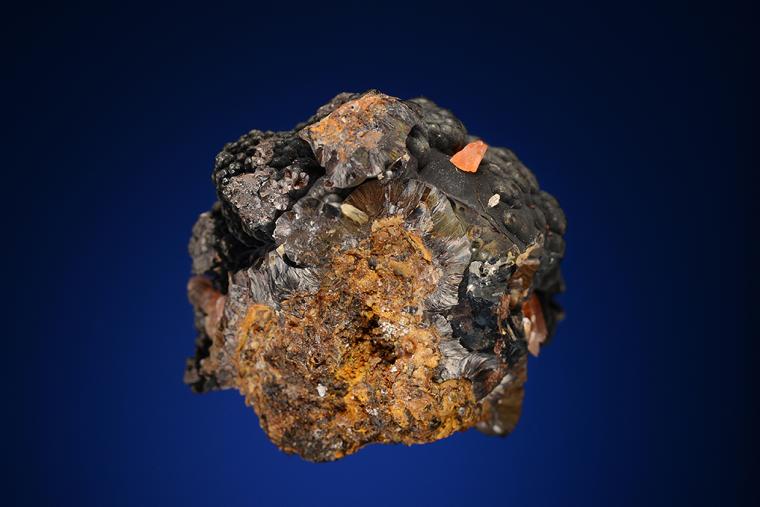 RHODOCHROSITE with GOETHITE