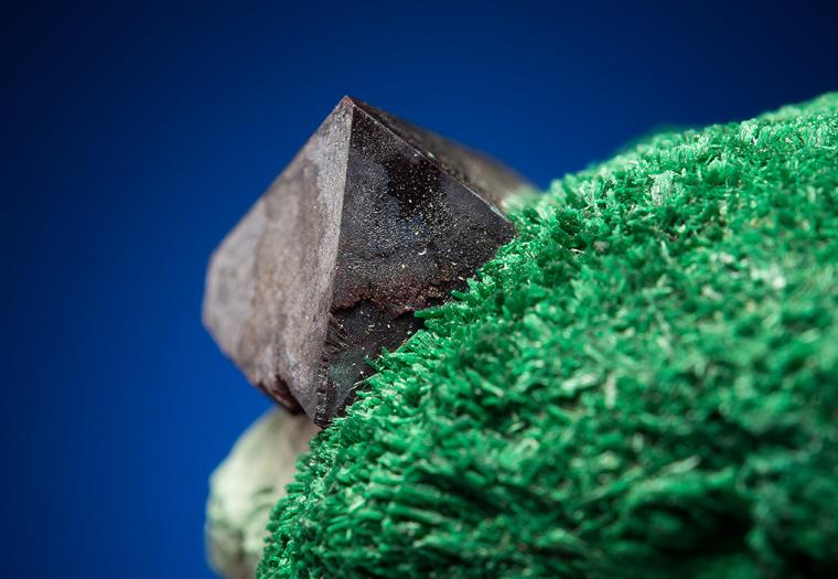 CUPRITE on MALACHITE