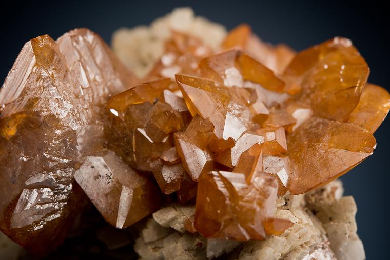 WULFENITE on DOLOMITE