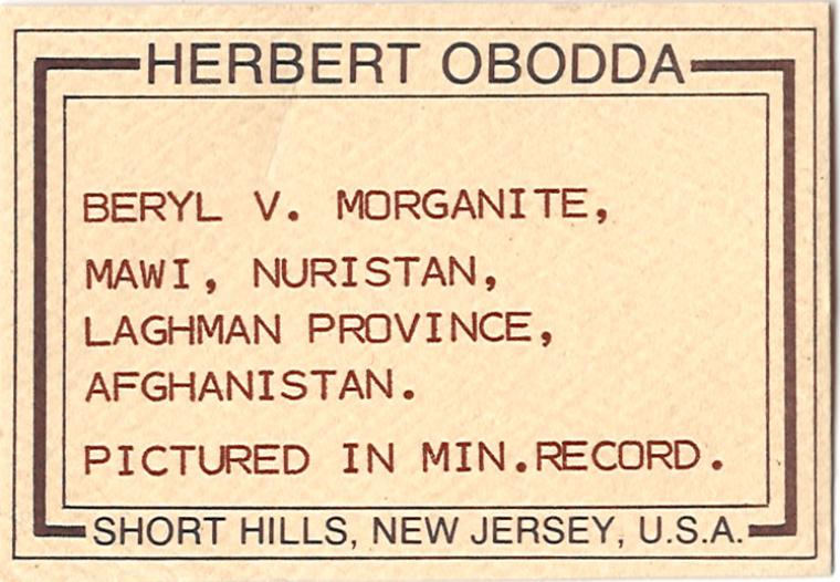 BERYL var. Morganite