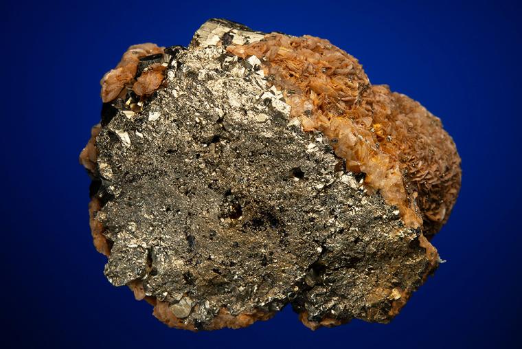 PYRITE with SPHALERITE and SIDERITE