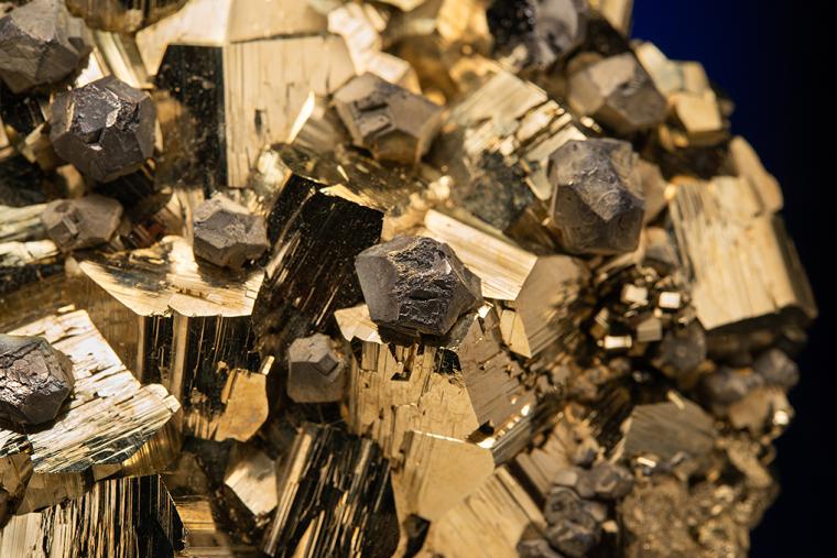 PYRITE with GALENA