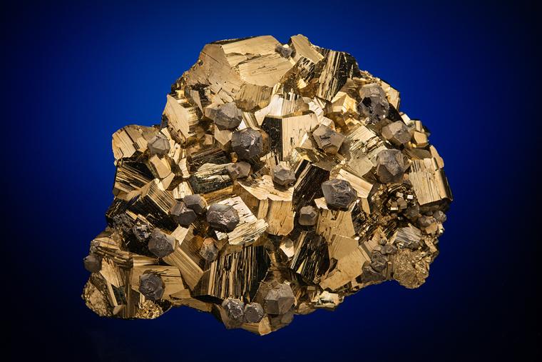 PYRITE with GALENA
