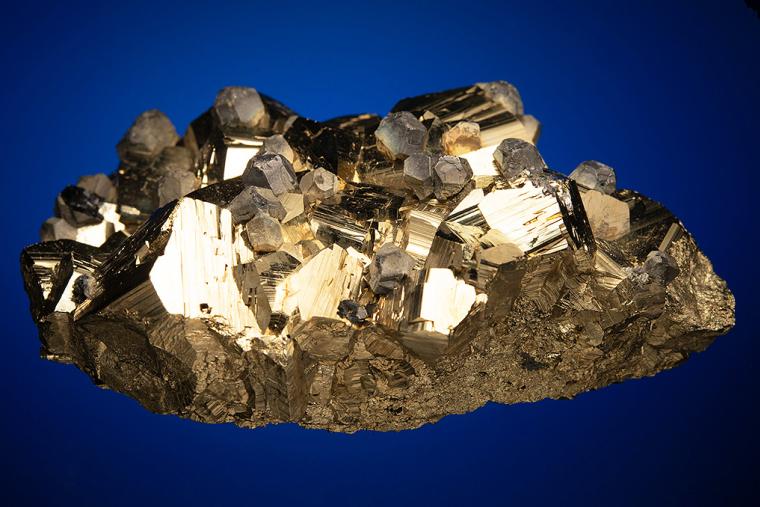 PYRITE with GALENA