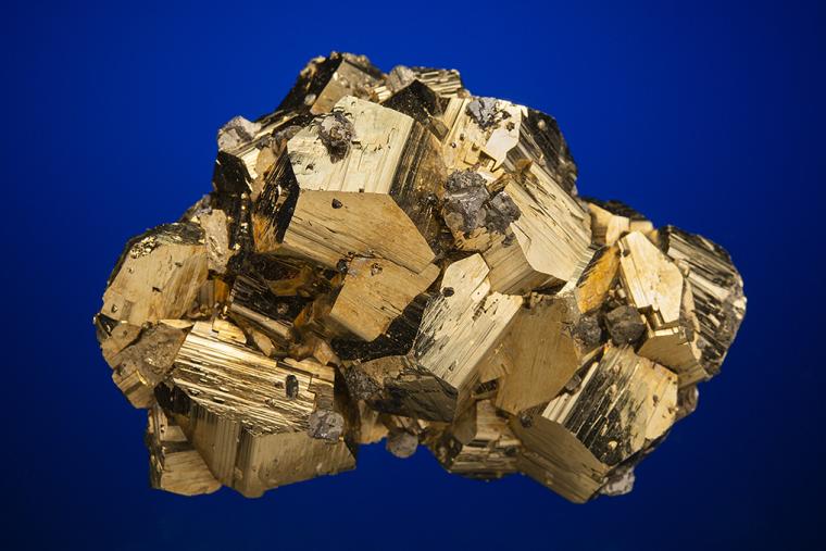 PYRITE with GALENA